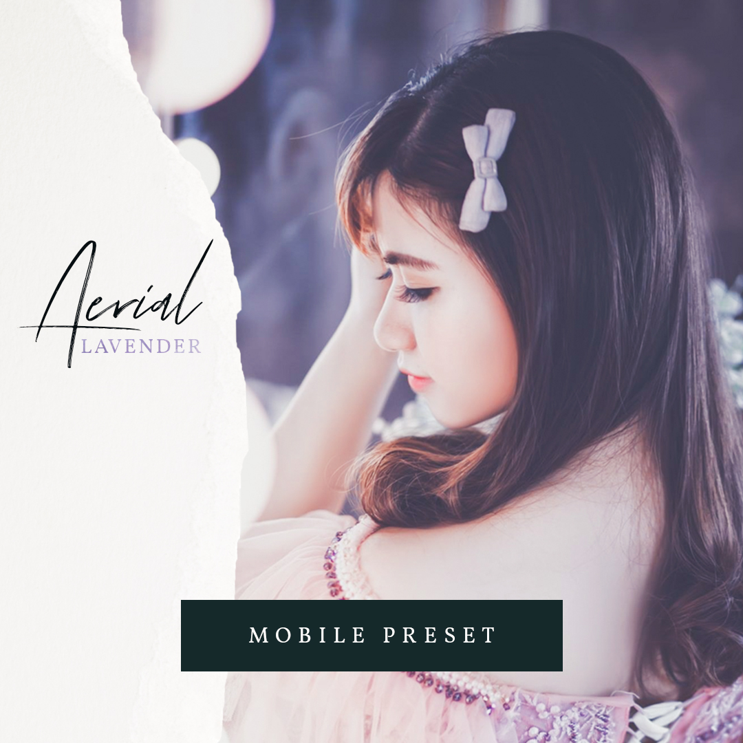 Aerial Lavender mobile preset
