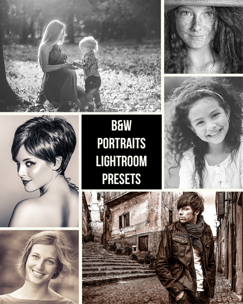 B&W Portraits Etsy