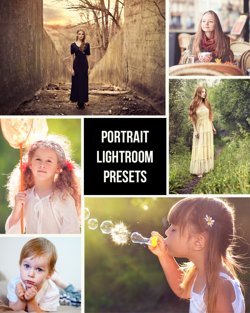 Portrait color presets