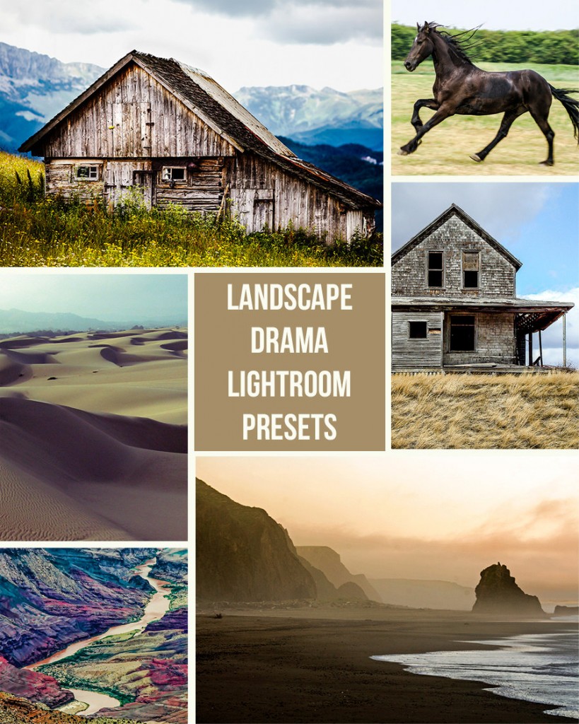 Landscape Drama Lightroom presets