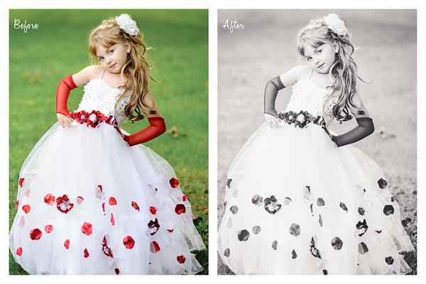 B&W Romantic free for Lightroom