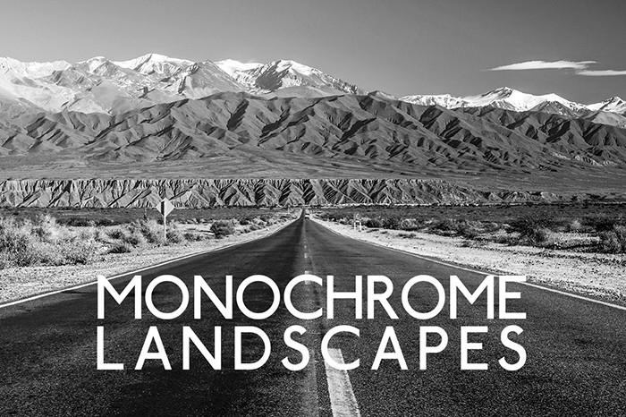 Monochrome Landscapes Lightroom Presets