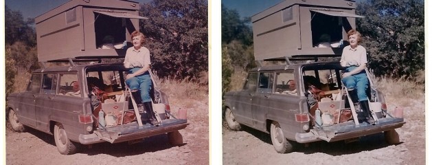 Improve Old Color Snapshots – Photoshop Action 017