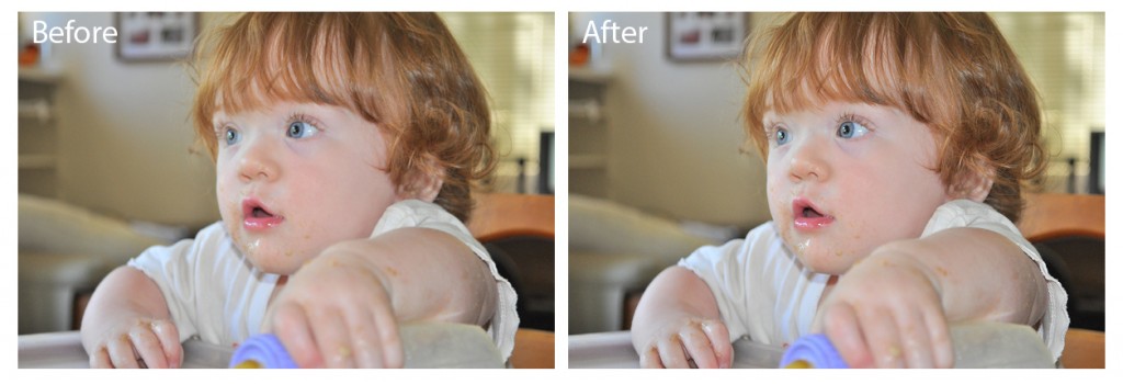 Topaz InFocus Before and After