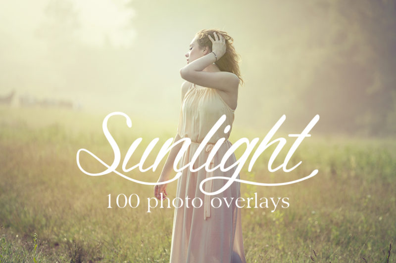 Sunlight photo overlays