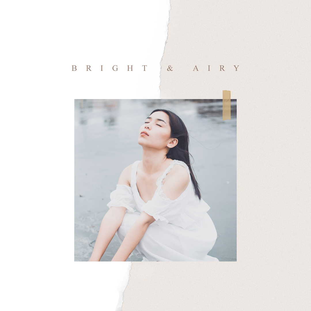 bright & airy mobile presets